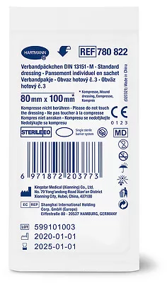 Urgentieverband Groot 10x12cm 1 p/s