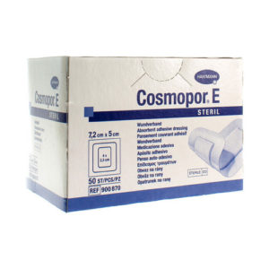 COSMOPOR E latexfree 7,2x5cm 50 p/s