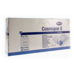 COSMOPOR E latexfree 15x6cm 25 p/s