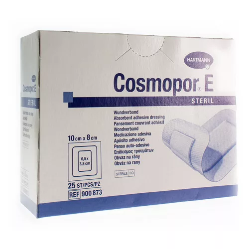 COSMOPOR E latexfree 10x8cm 25 p/s