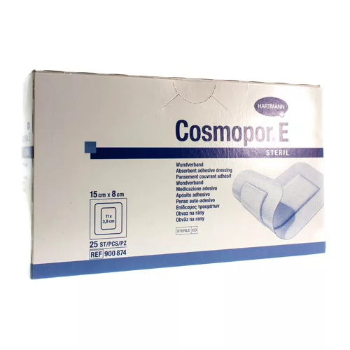 COSMOPOR E latexfree 15x8cm 25 p/s