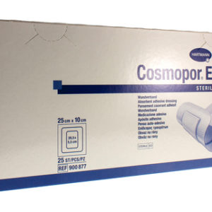 COSMOPOR E latexfree 25x10cm 25 p/s