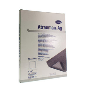 Atrauman Ag st 10x10cm 10 p/s