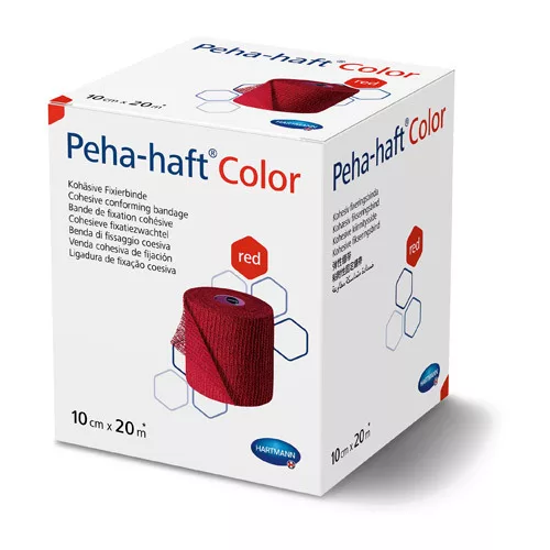 PEHA-HAFT rood LF 10cmx20m 1 p/s