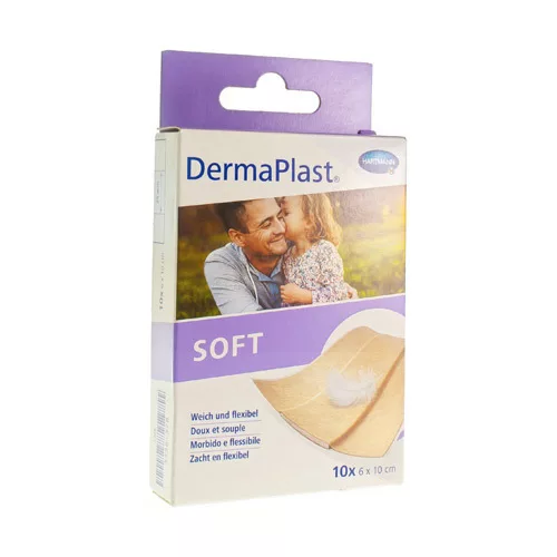 Dermaplast SOFT SELFCARE 6X10CM 10 p/s