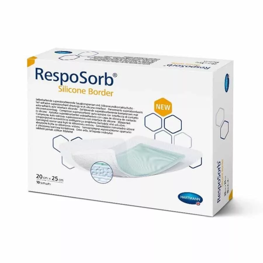 RespoSorb Silicone Border 20x25cm 10 p/s