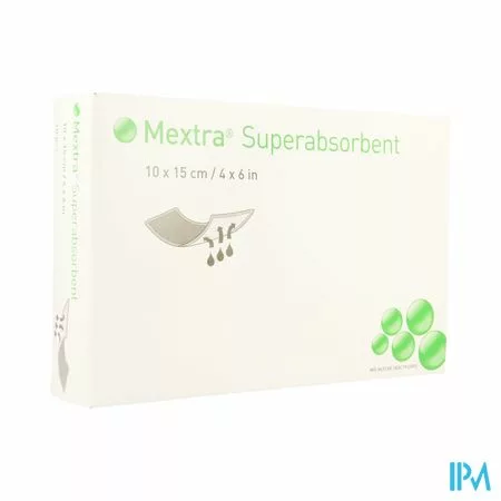 Mextra Superabsorbent Nf 10,0x15,0cm 10 610710