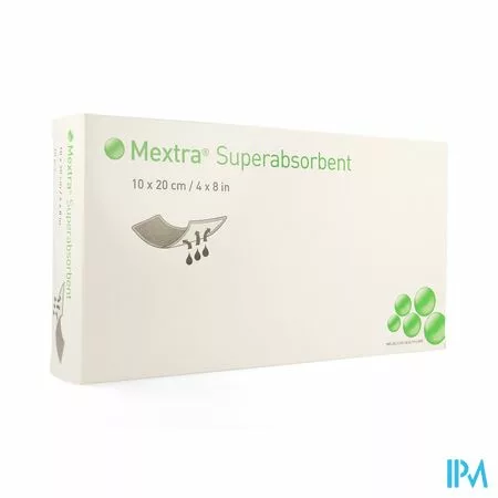 Mextra Superabsorbent Nf 10,0x20,0cm 10 610720