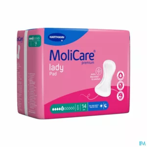 MoliCare Premium lady Pad 5D 14 p/s