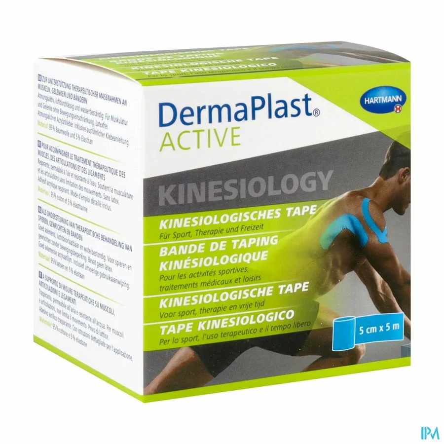 Dermaplast Active Kinesio Tape blauw 1 p/s