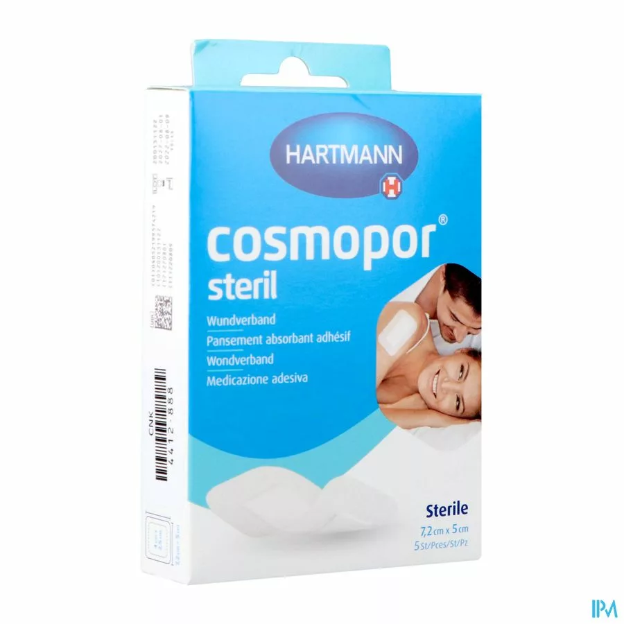 COSMOPOR STE. SELFCARE 7,2X5cm5 p/s