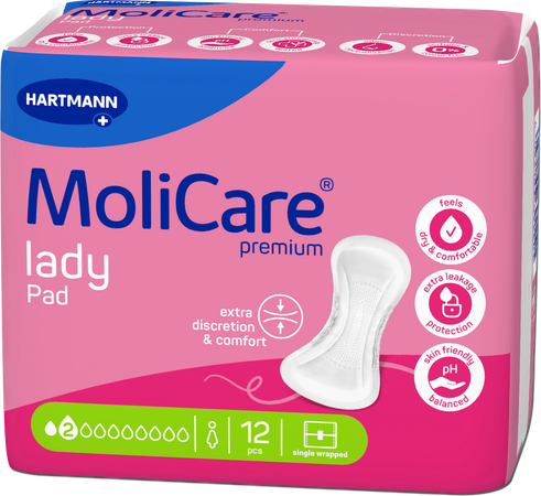 MoliCare Premium lady Pad 2D 12 p/s