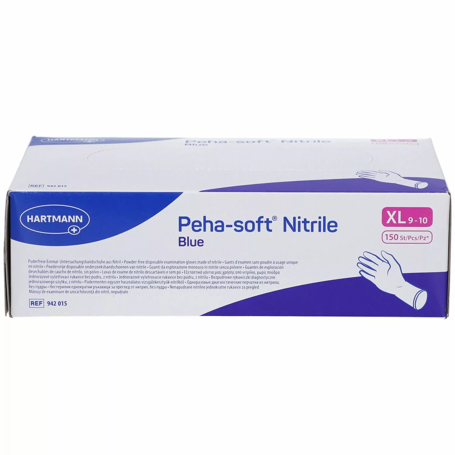 PEHA-SOFT nitrile blue XL 150 p/s
