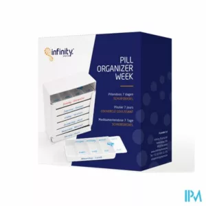 Pill Organizer Week SchuiFolioDresseksel
