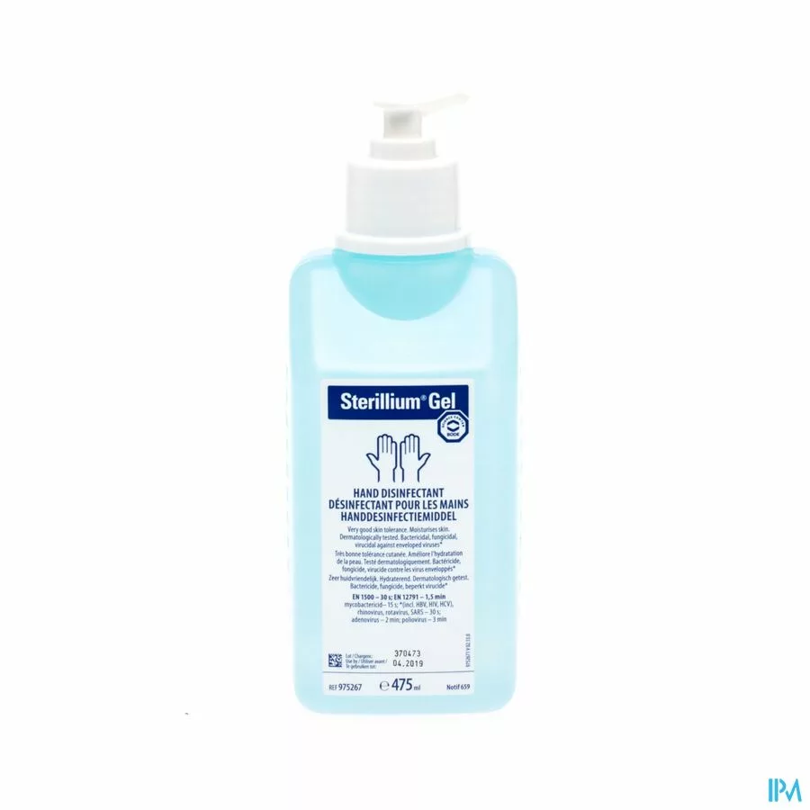 Sterillium Gel met pomp 1x 475 ml