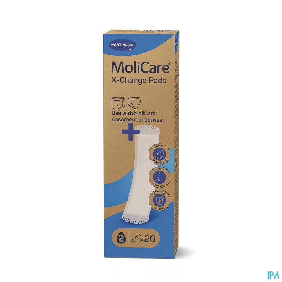 MoliCare verwisselbaar Pads 20 p/s