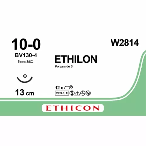 Ethilon 10-0 BV130-4 W2814 12 stuks