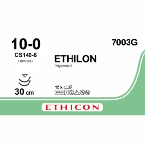 Ethilon 10-0 CS140-6 7003G 12 stuks