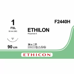 Ethilon 1 90 cm FSL F2440H 36 stuks