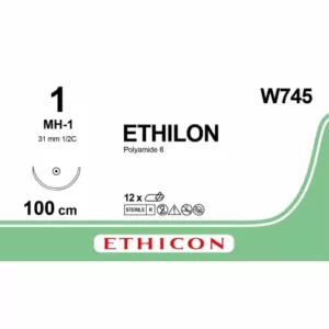 Ethilon 1 MH-1 W745 12 stuks
