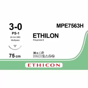 Ethilon 3-0 PS-1 MPE7563H 36 stuks