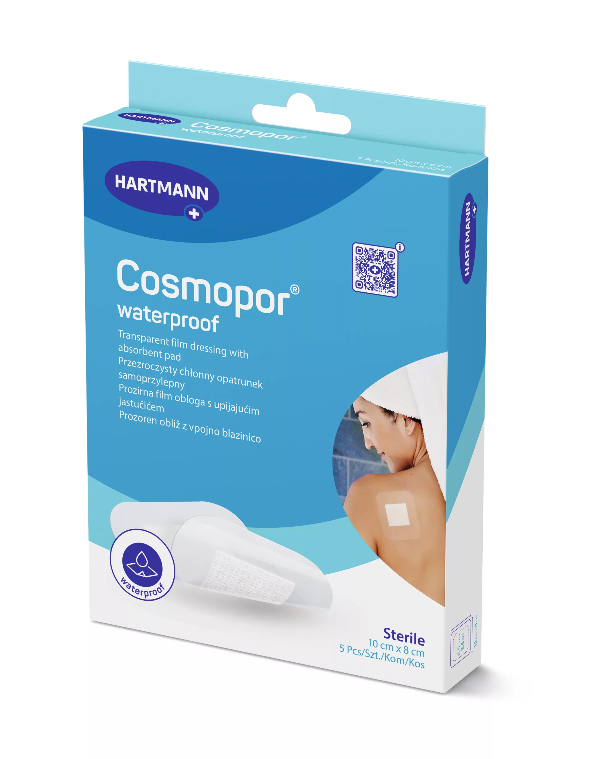 COSMOPOR WPROOF SELFCARE 7,2X5 5 p/s