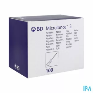 Bd Microlance 3 Naald 18g 1 1/2 Rb 1,2x40mm Roze 100