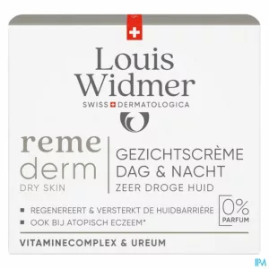 Widmer Remederm Gezichtscrème Dag & Nacht Zonder Parfum 50ml