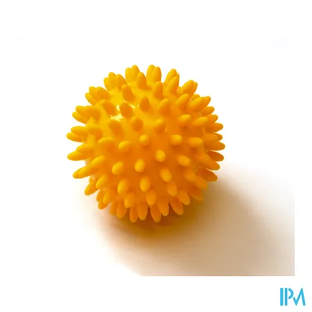 SISSEL® SPIKY BALL - 8 cm - geel (2 st.)