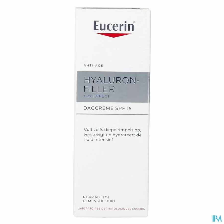 Eucerin Hyaluron-filler X3 Eff. Dag Spf15 N/m 50ml