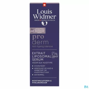 Widmer Proderm Extrait Liposomal Serum Zonder Parfum 30ml