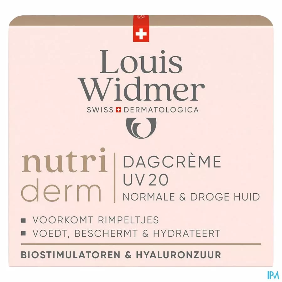 Widmer Nutriderm Dagcrème Uv 20 50ml