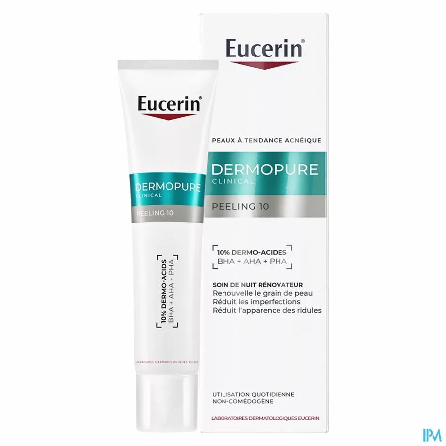 Eucerin Dermopure Clinic.peel.10 Nachtverzorg.40ml