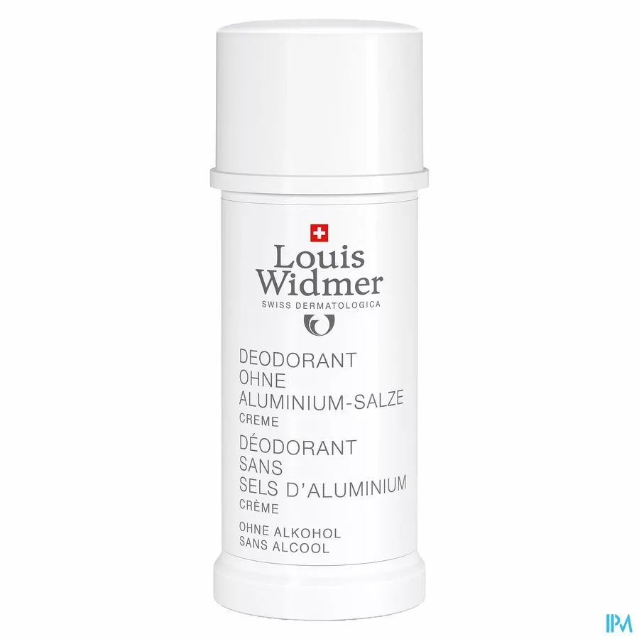 Widmer Deo Creme Zonder Aluminium Parf 40ml