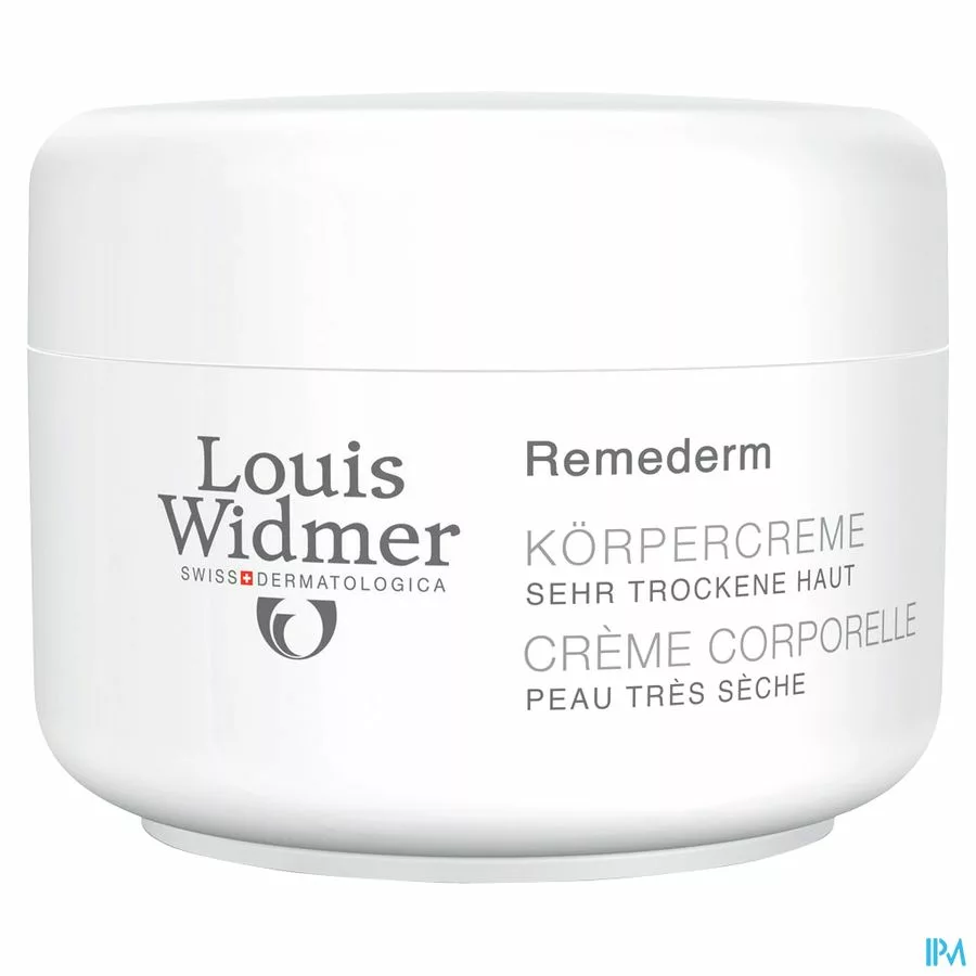 Widmer Remederm Creme Parf Pot 250ml