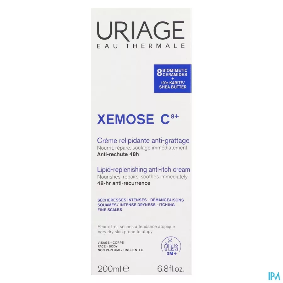 Uriage Xemose Creme Relipid. A/irrit. 200ml
