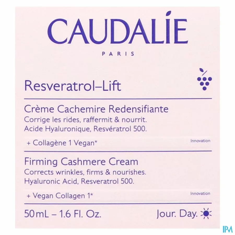 Caudalie Resveratrol Lift Kasjmiercreme 50ml