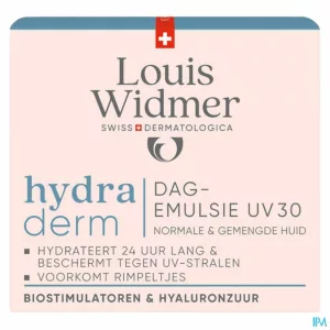 Widmer Hydraderm Dagemulsie Uv 30 50ml