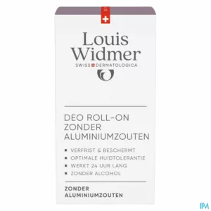 Widmer Deo Roll-on Zonder Aluminiumzouten 50ml