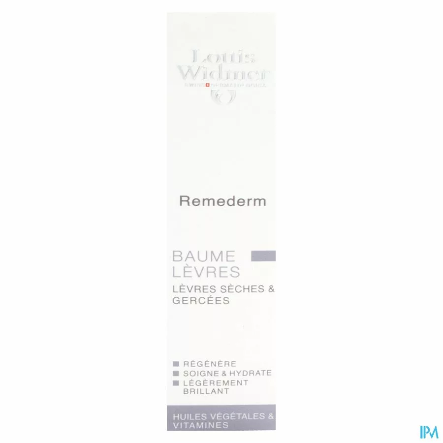 Widmer Remederm Lippenbalsem Parf Tube 15ml