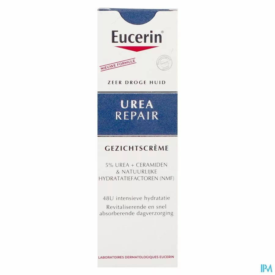 Eucerin Urearepair Gezichtscr 5% Urea Tube 50ml Nf