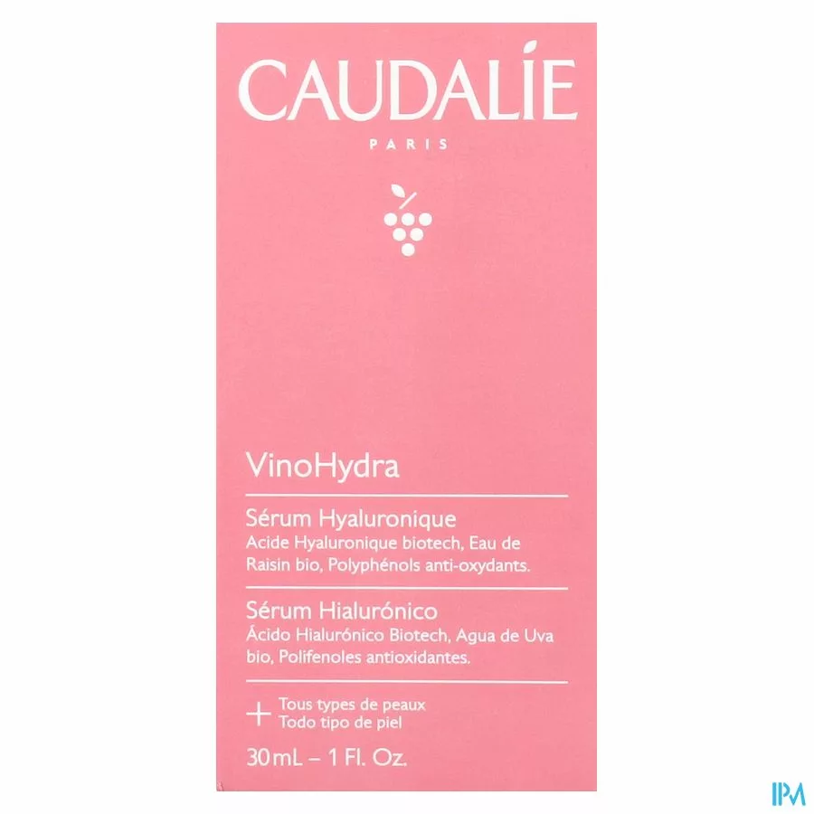 Caudalie Vinohydra Serum Hyaluronzuur 30ml