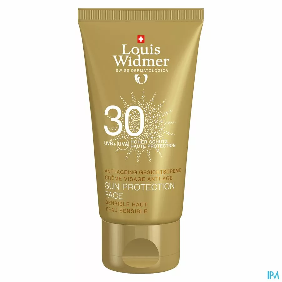 Widmer Sun Face Protection Ip30 Parf Tube 50ml