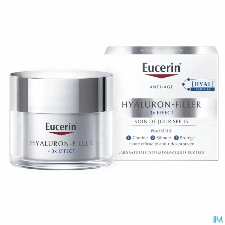 Eucerin Hyaluron-filler X3 Dagcreme Ip15 Dh 50ml