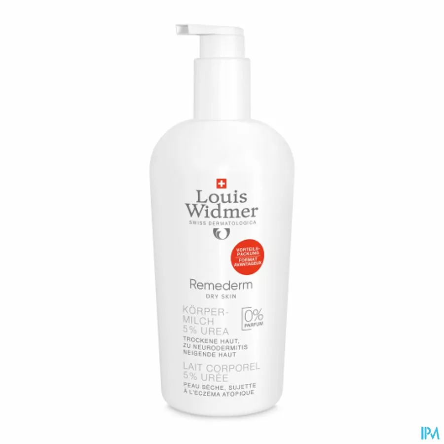 Widmer Remederm Dry Skin Lich.melk Ur.n/parf 400ml