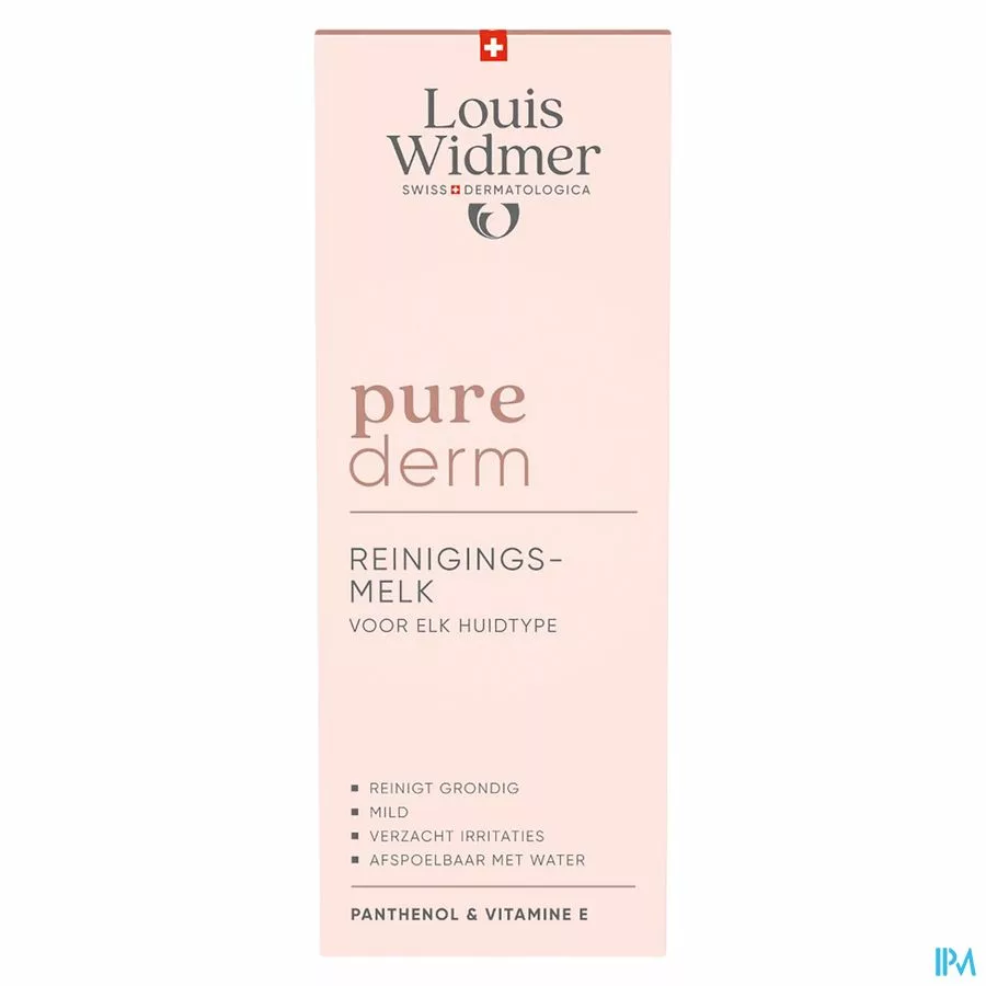 Widmer Purederm Reinigingsmelk 200ml