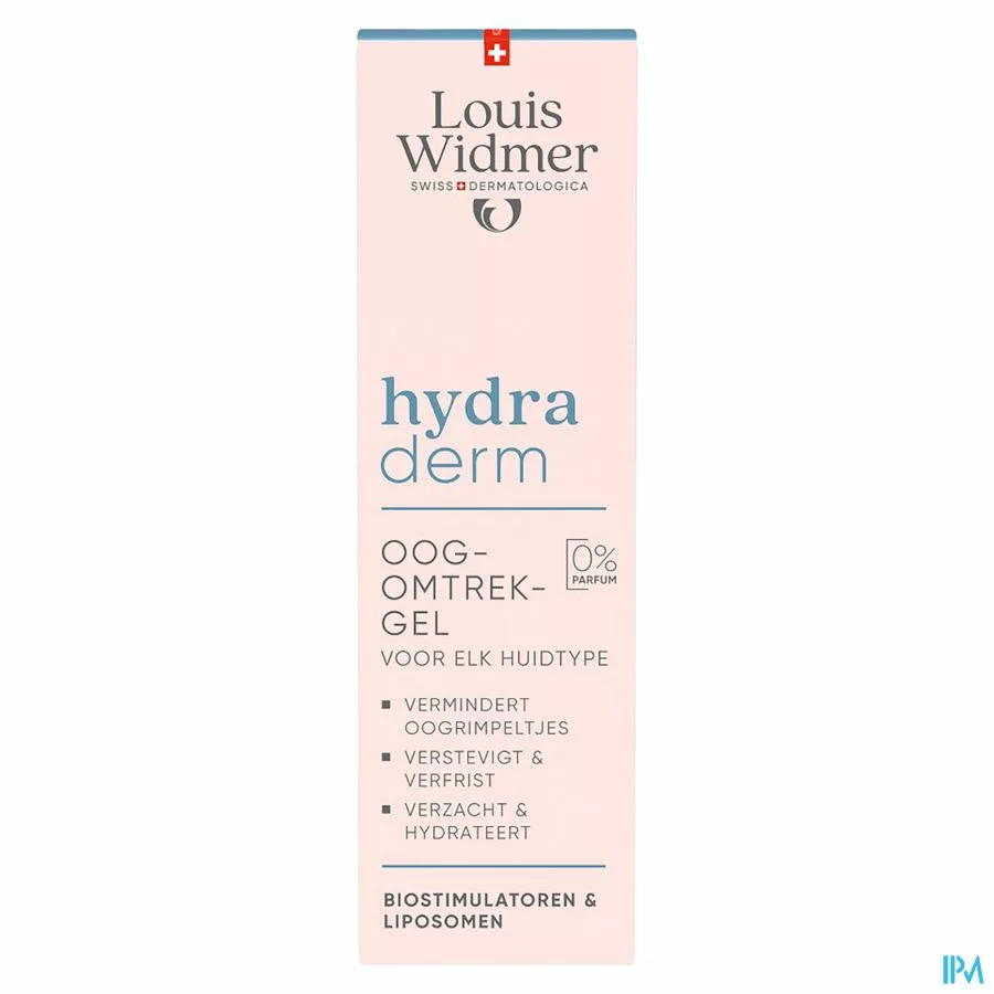 Widmer Hydraderm Oogomtrekgel Zonder Parfum 15ml