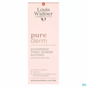 Widmer Purederm Zuiverende Tonic Zonder Alcohol 200ml