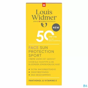 Widmer Face Sun Protection Sport 50* 50ml