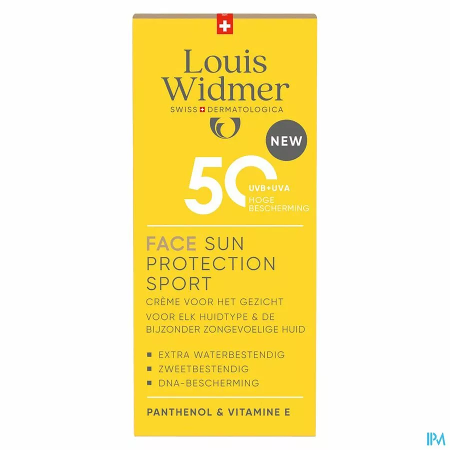 Widmer Face Sun Protection Sport 50* 50ml